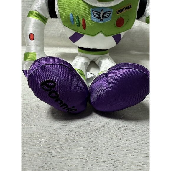 Disney Toy Story 4 Buzz Lightyear 17” Stuffed Plush Bonnie On Foot - Picture 2 of 8